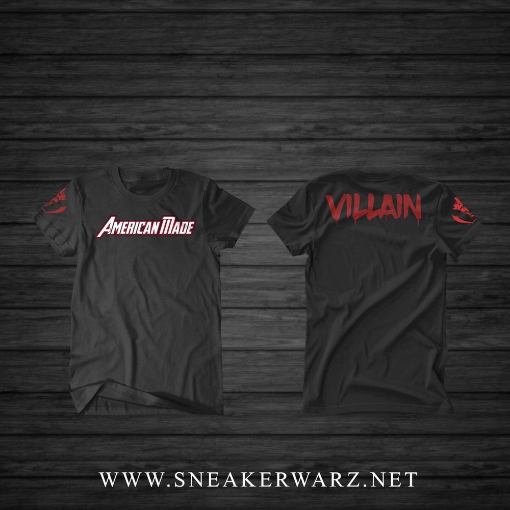 Sneaker Warz clothing Brand American Made villain